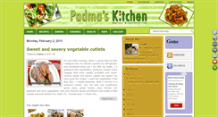 Desktop Screenshot of padmaskitchen.com