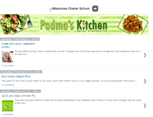 Tablet Screenshot of padmaskitchen.com